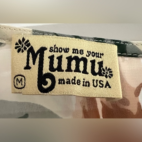 Show Me Your Mumu Lady Rose Dress Sheer Top - Picture 4 of 7